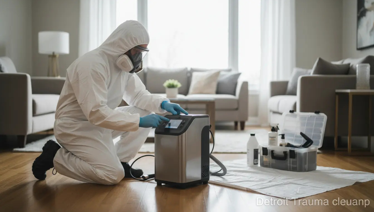 Detroit Trauma cleanup Image