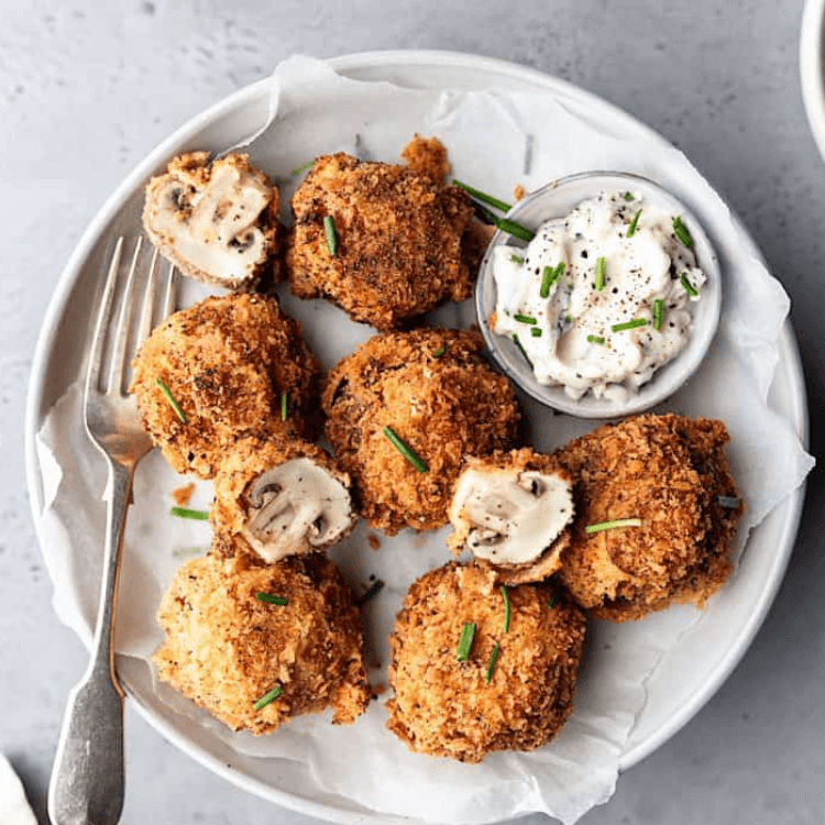 Breaded Mushrooms