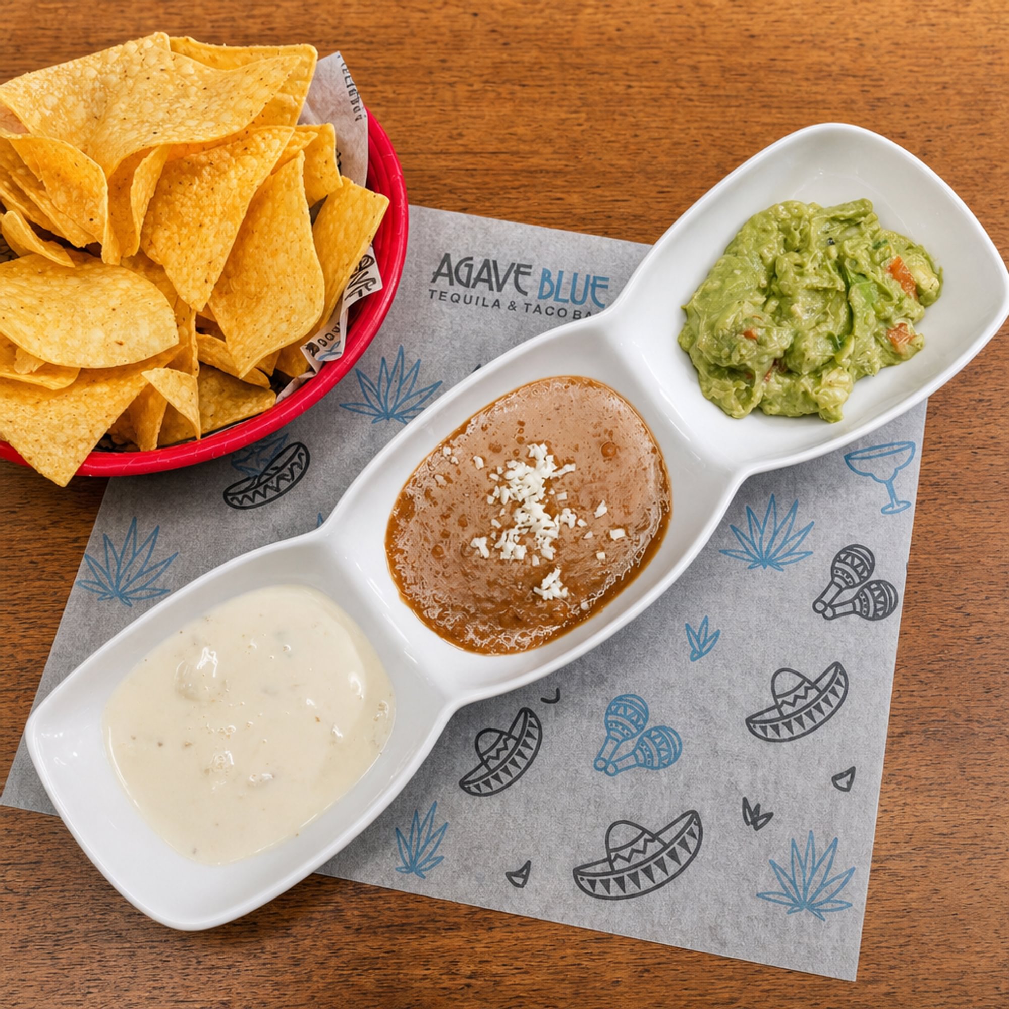 AB Queso Trio Lunch