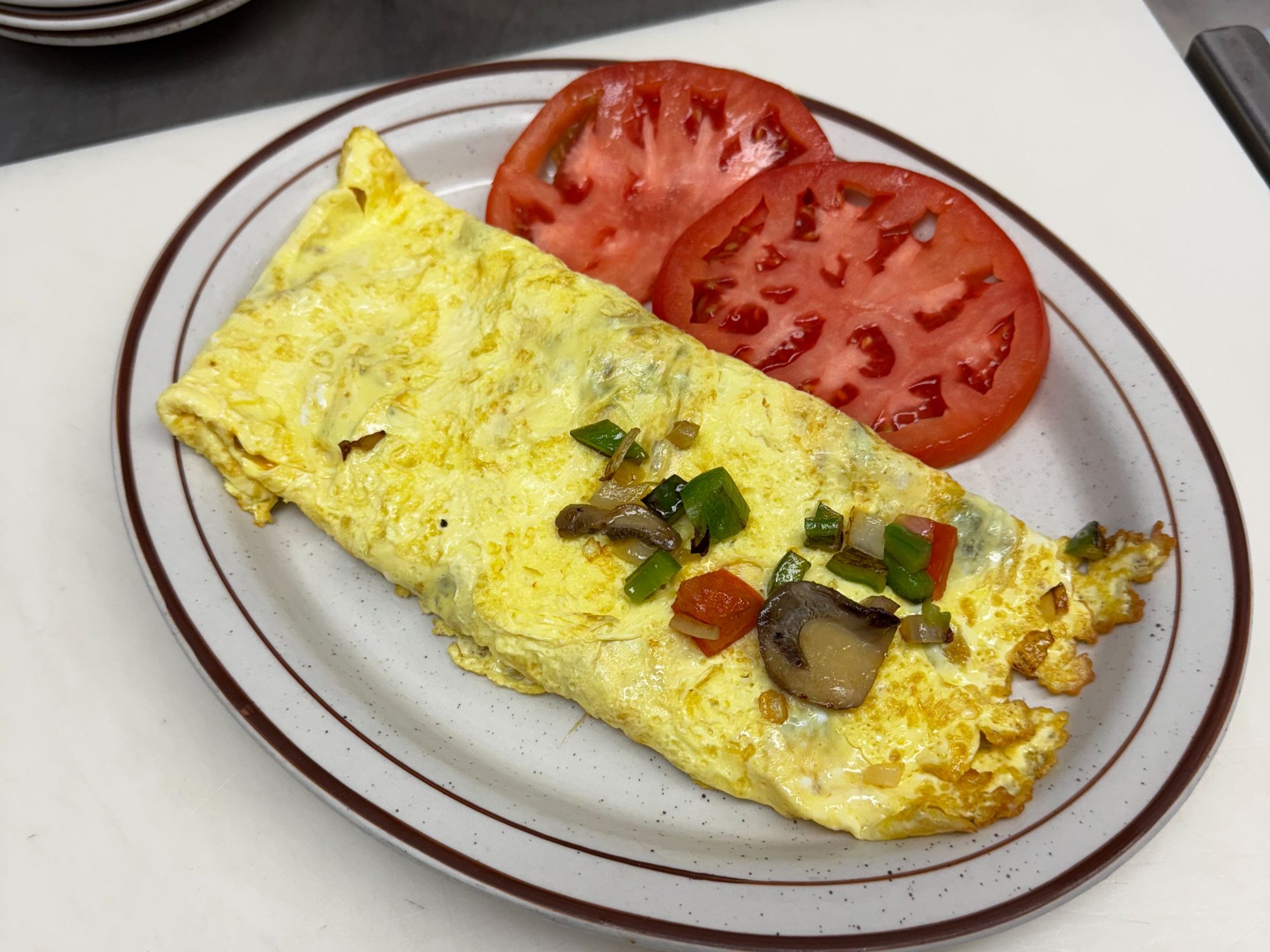 Vegetable Omelette