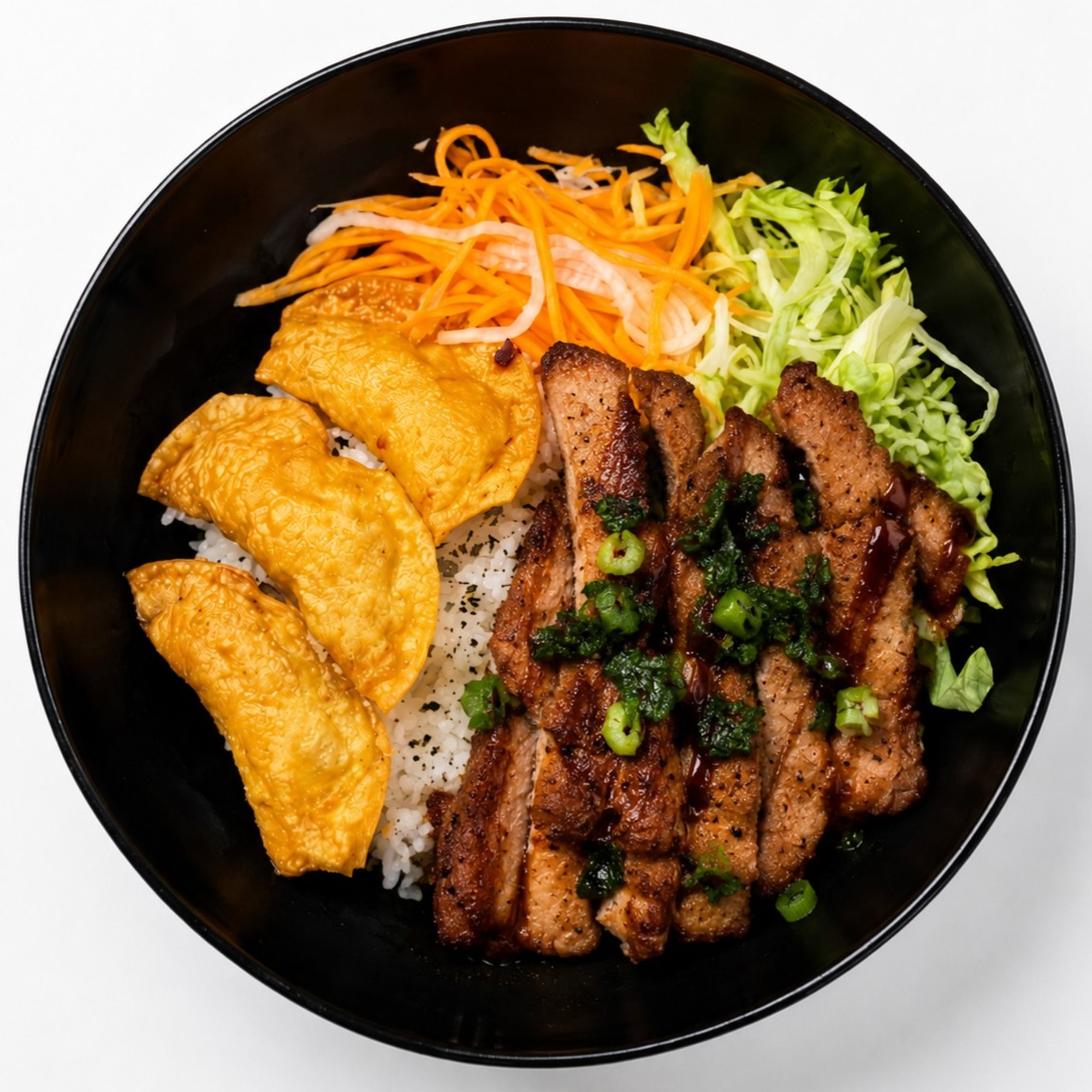 Chicken or Pork Rice Combo