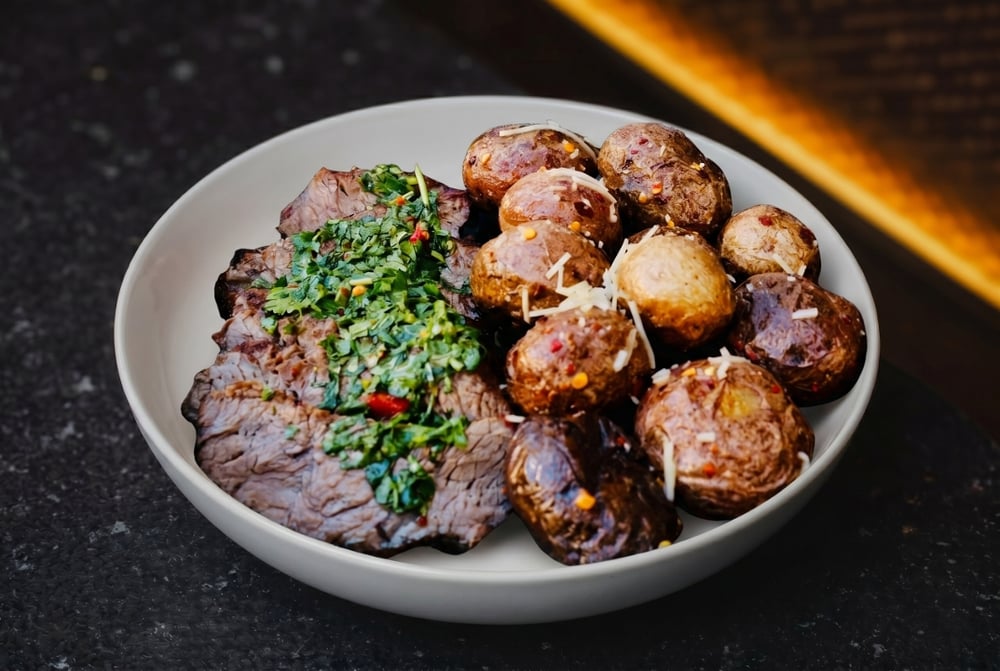 Potatoes & Steak Bites