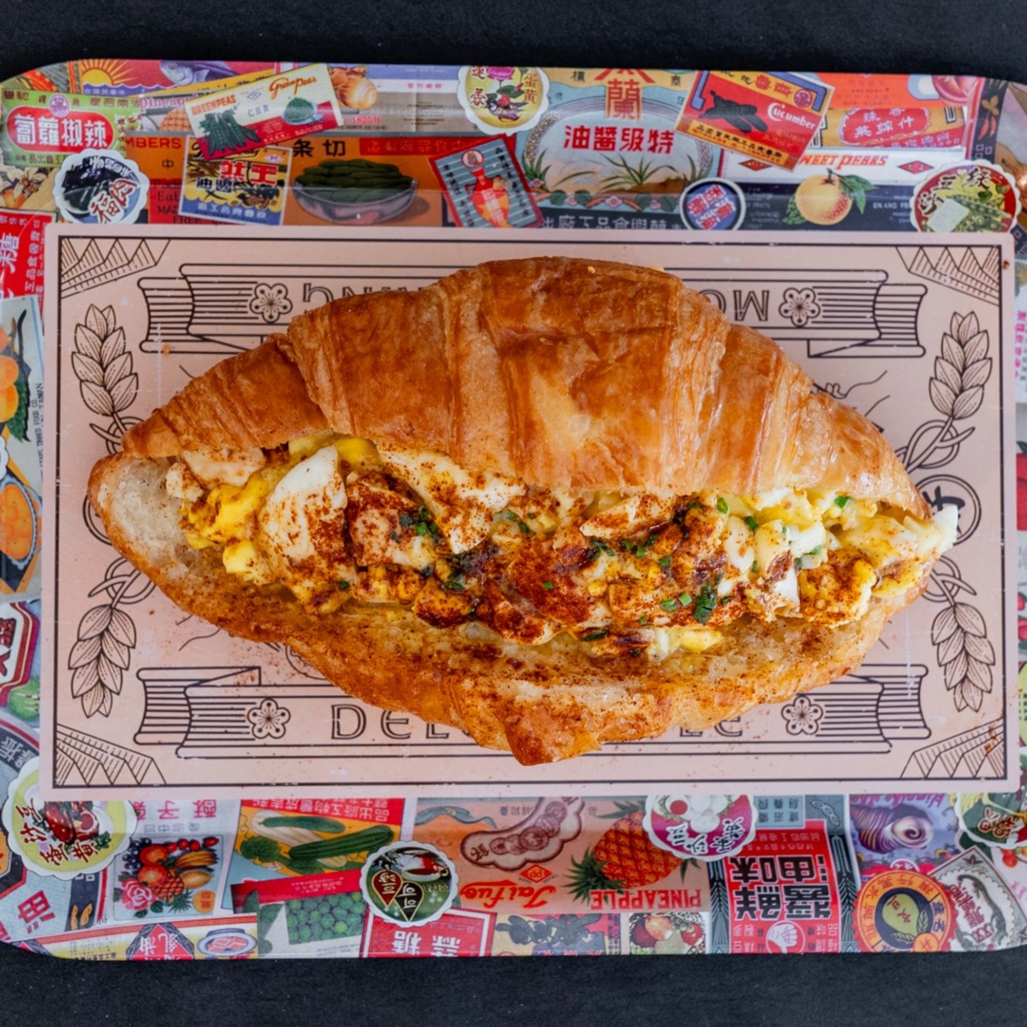 Eggcited Croissant