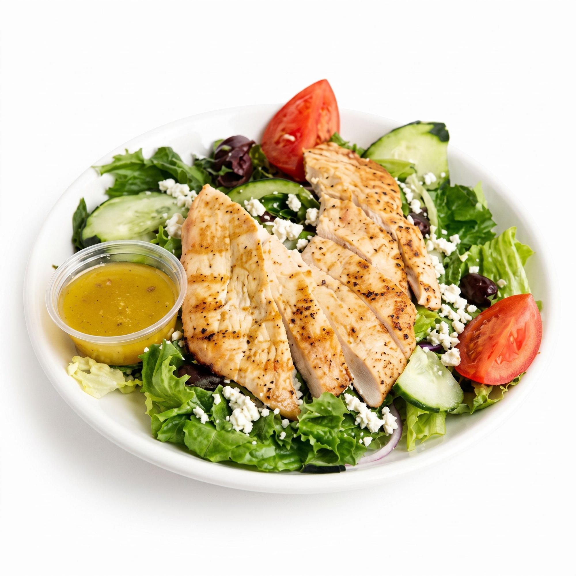 Chicken Kabob Salad