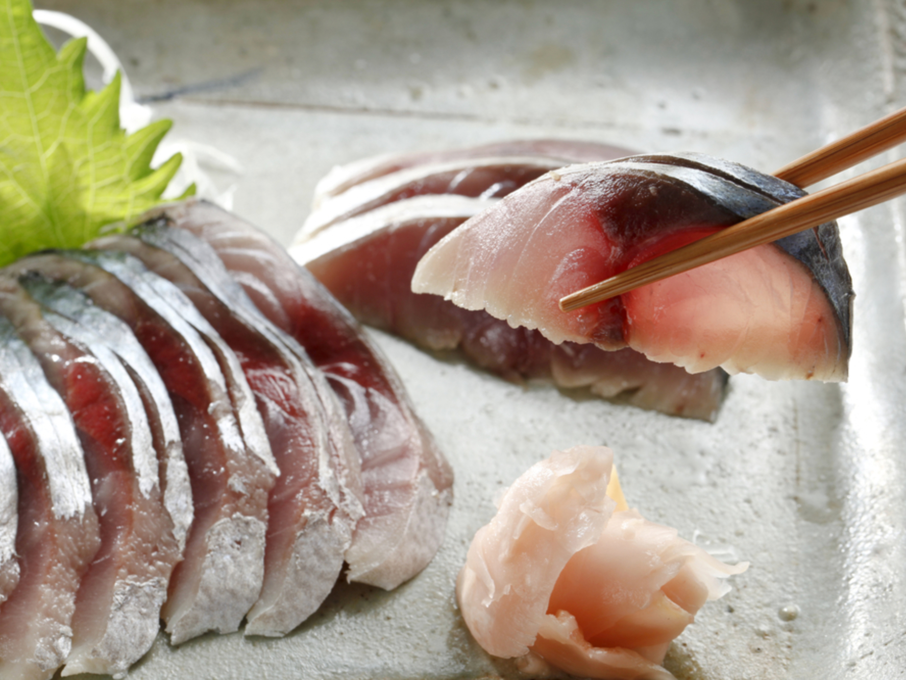 Mackerel Sashimi