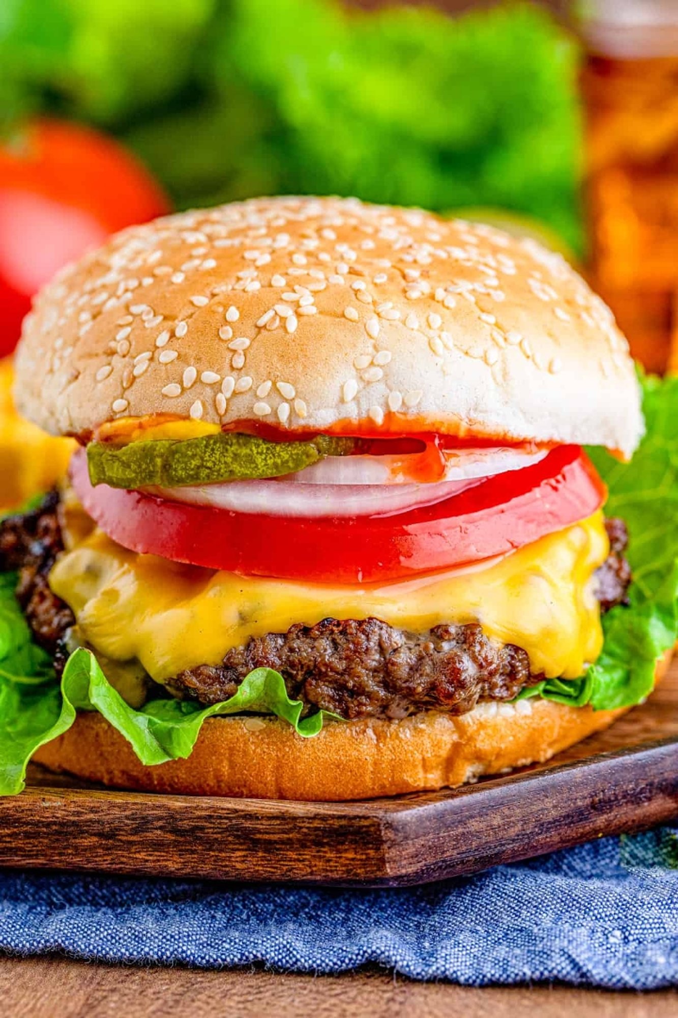 All American Cheese Burger