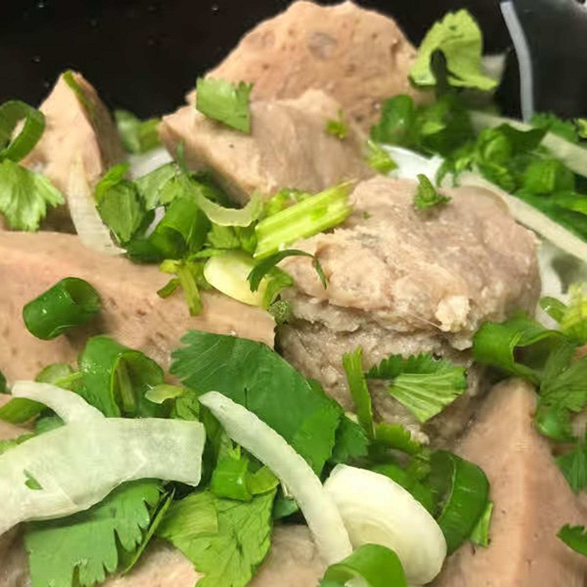 Meatball Noodle Soup
