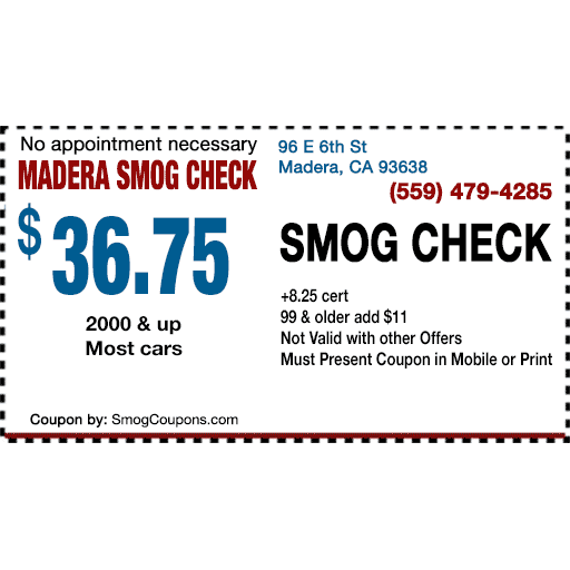 Madera Smog Check