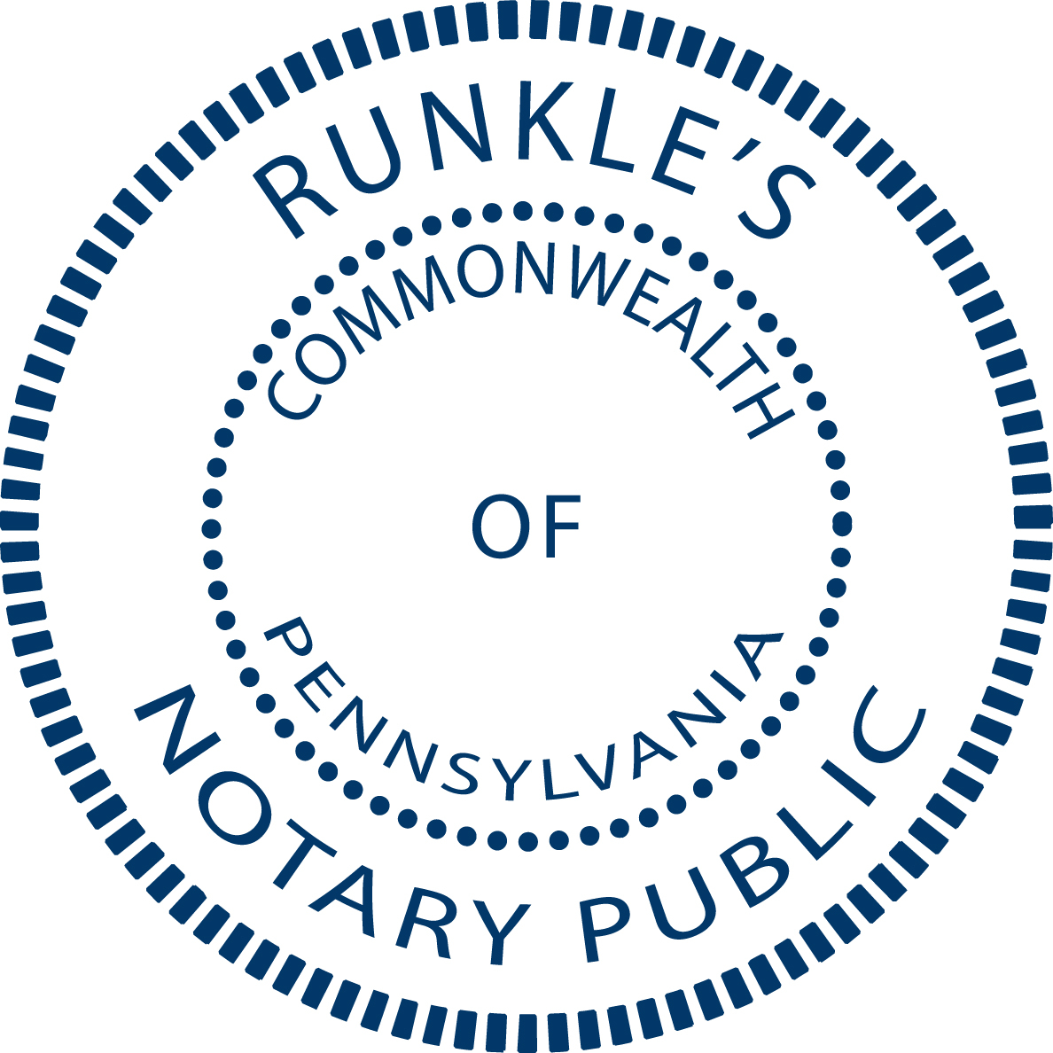 Runkle's Notary - Tag - Title Photo