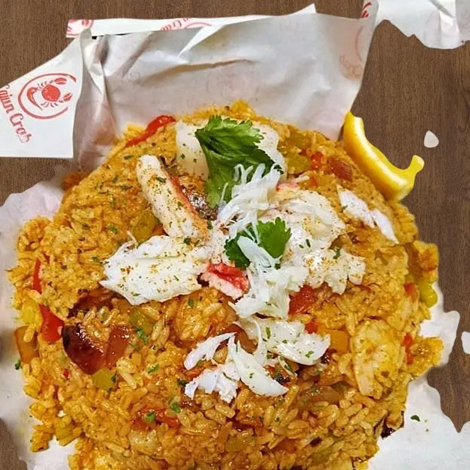 Seafood Fried Rice Louisiana Style