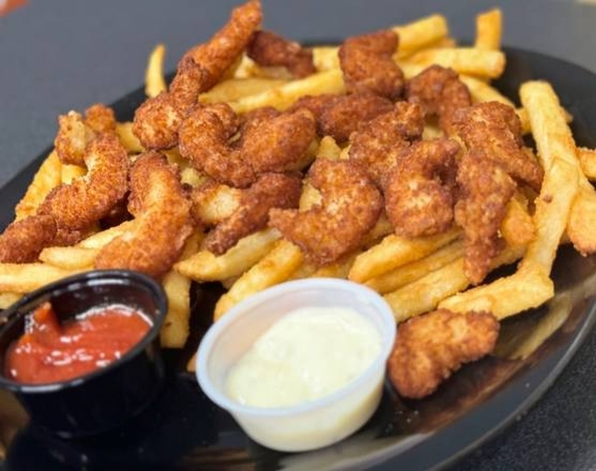Shrimp Basket with Fries & Drink