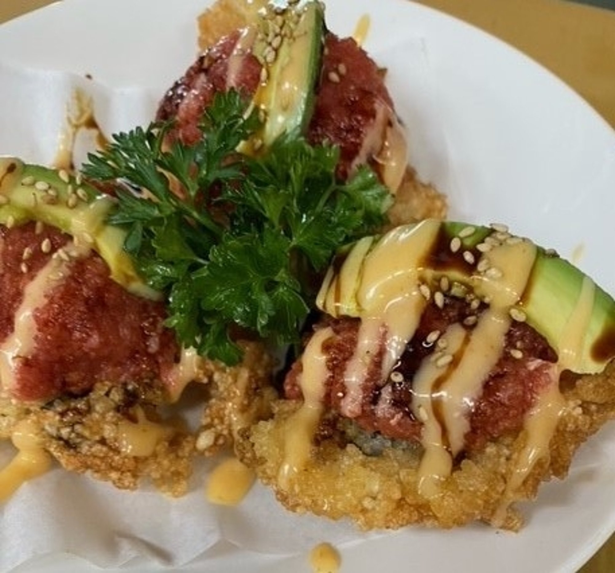 Spicy Tuna w/ Crispy Rice (3PCS)