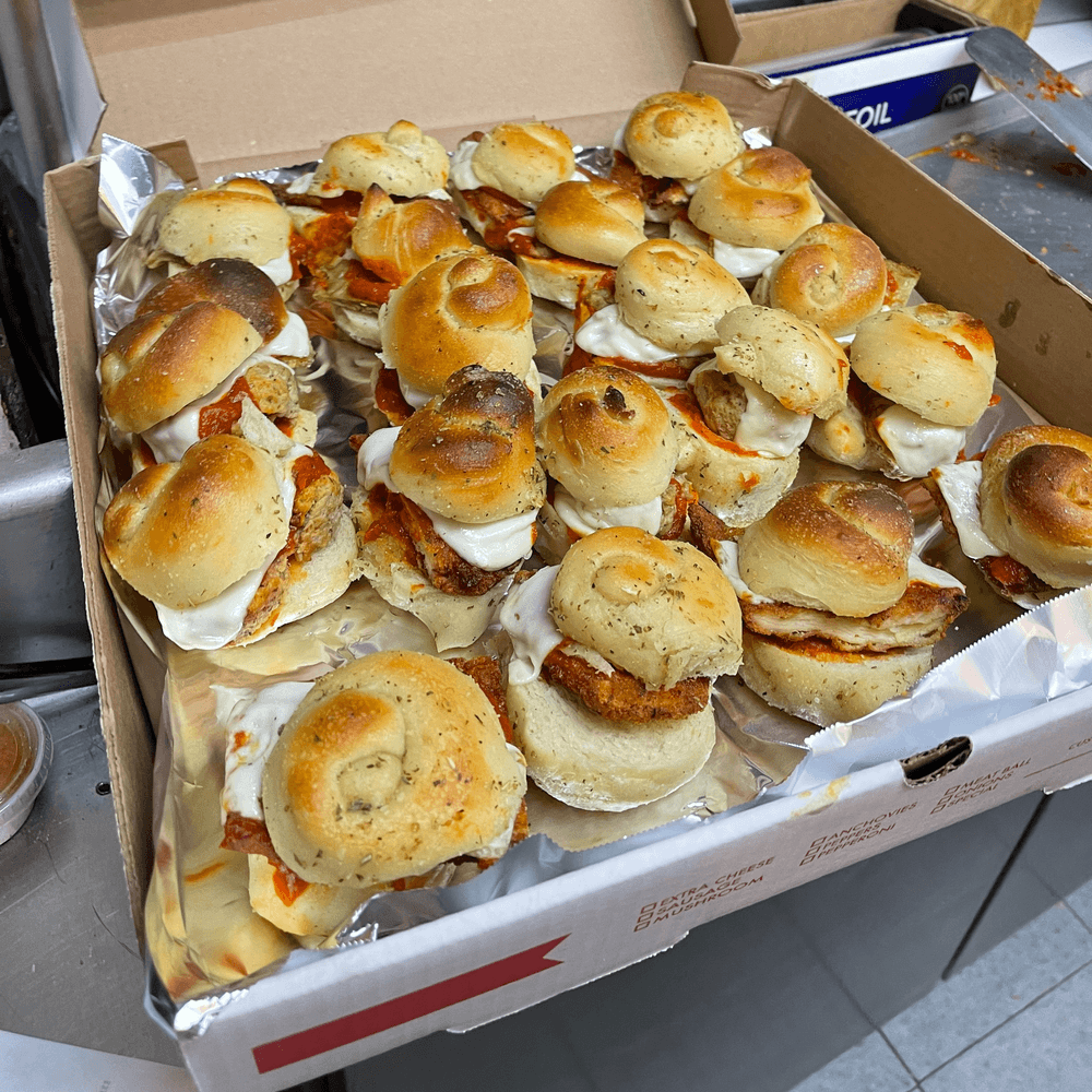 20 pz Garlic Knot slider box