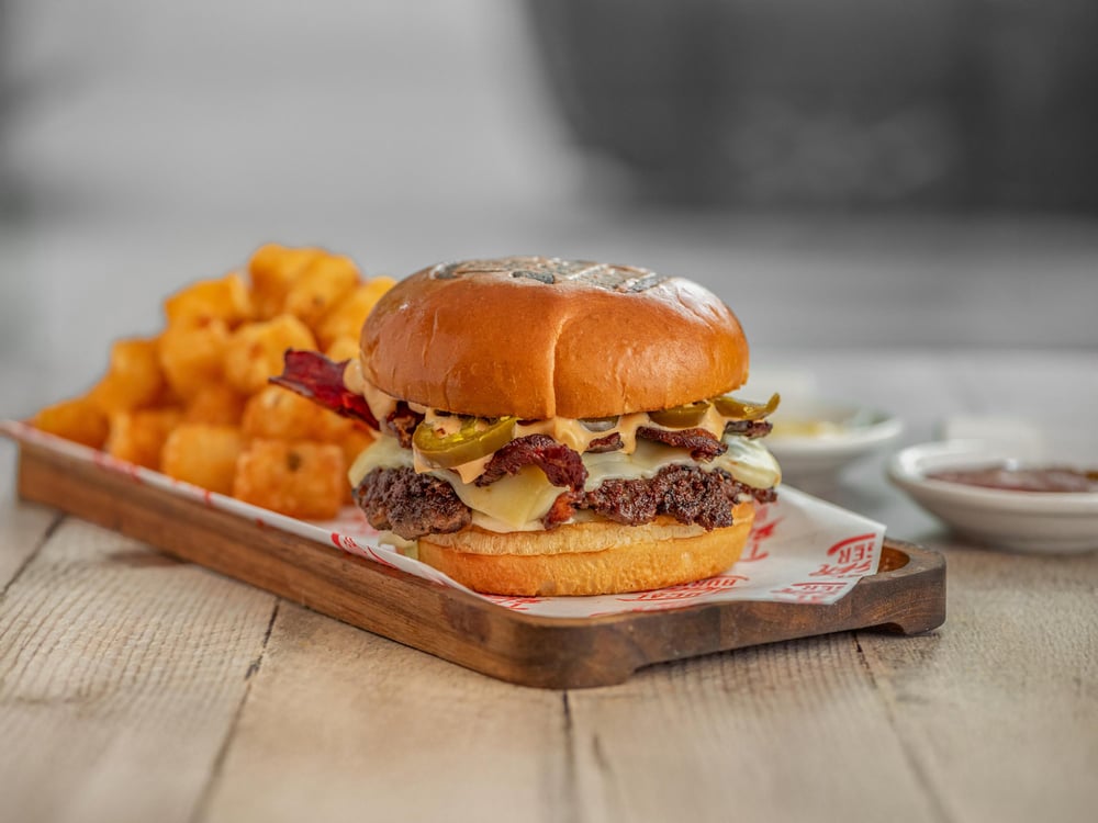Spicy Smash Burger