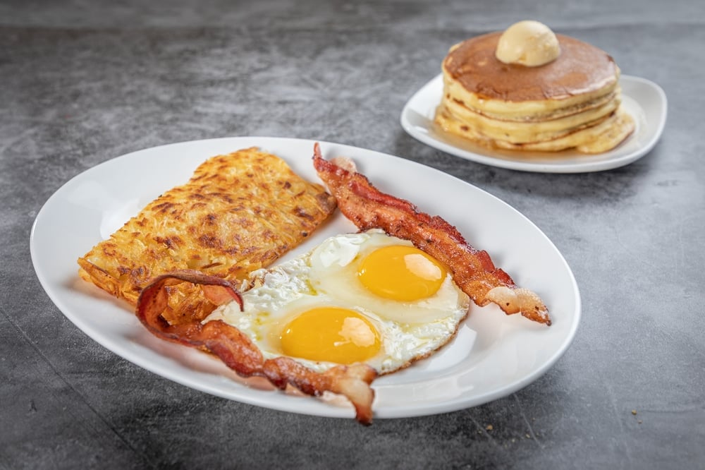 Croquetas de papa, huevos & Tocineta