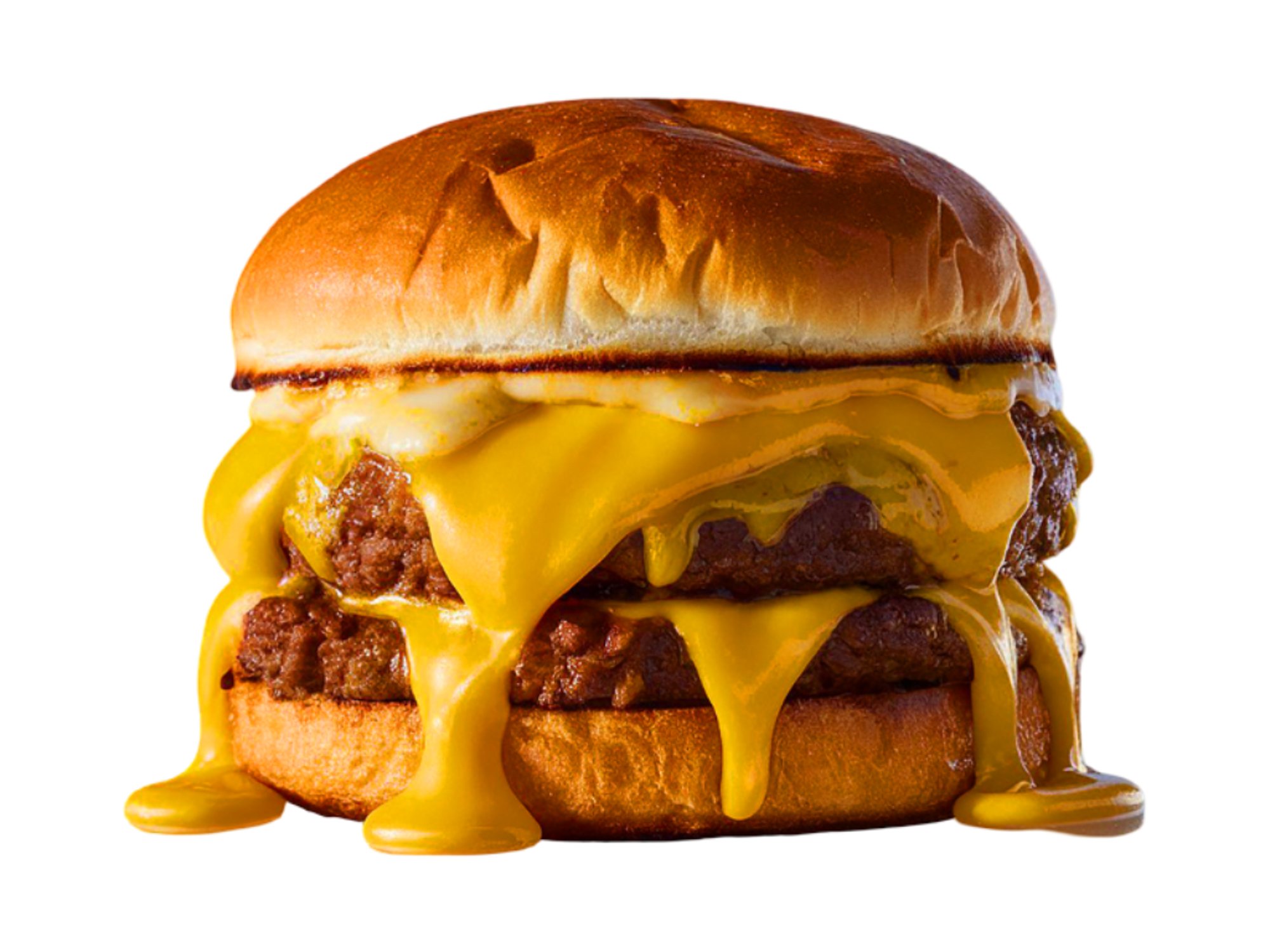 (GGB3) Ham and Melted American Cheese