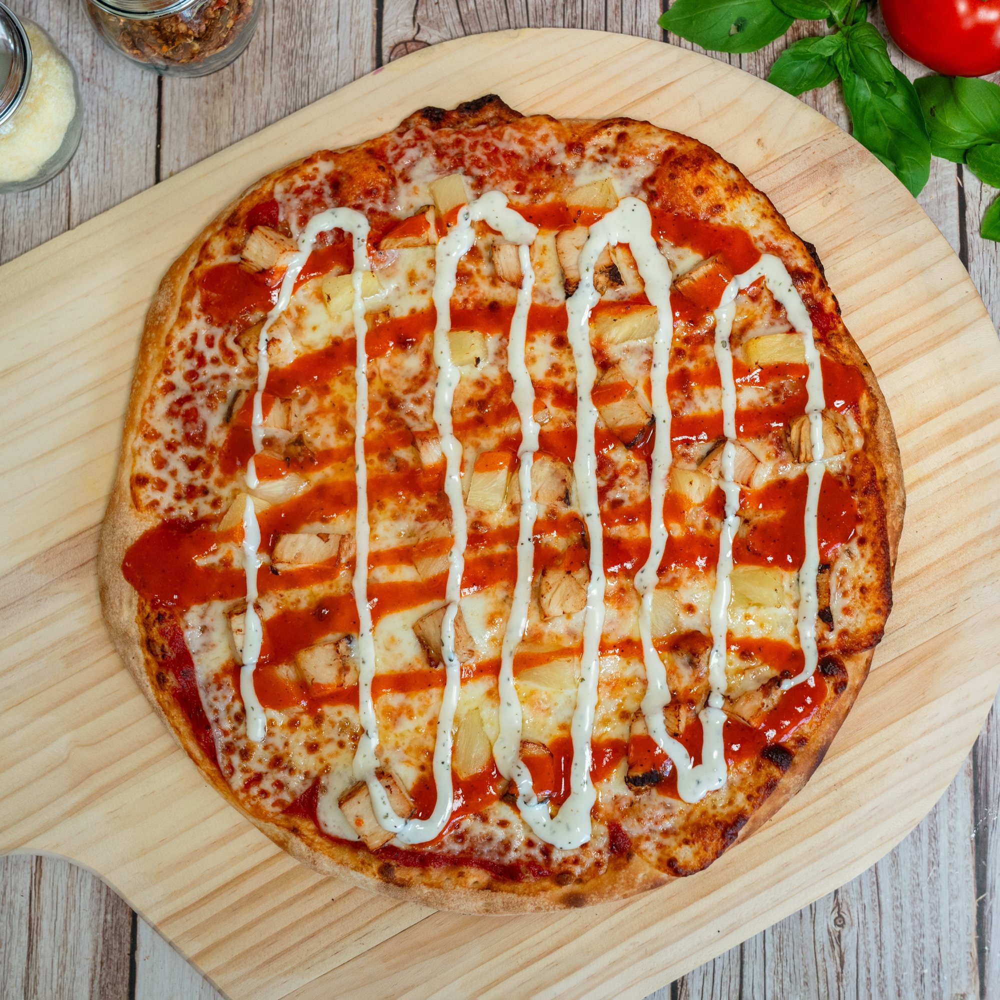Buffalo Chicken Pizza