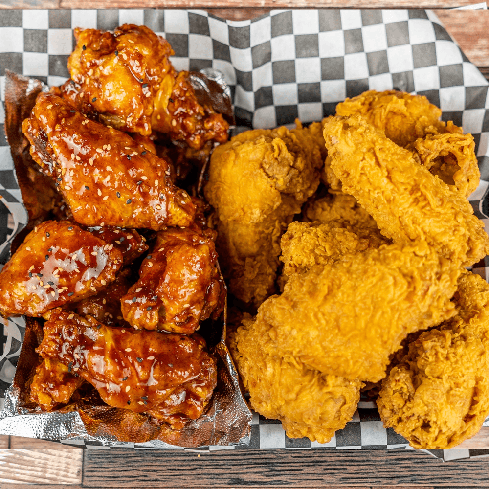 Wings 20pcs (half & half)