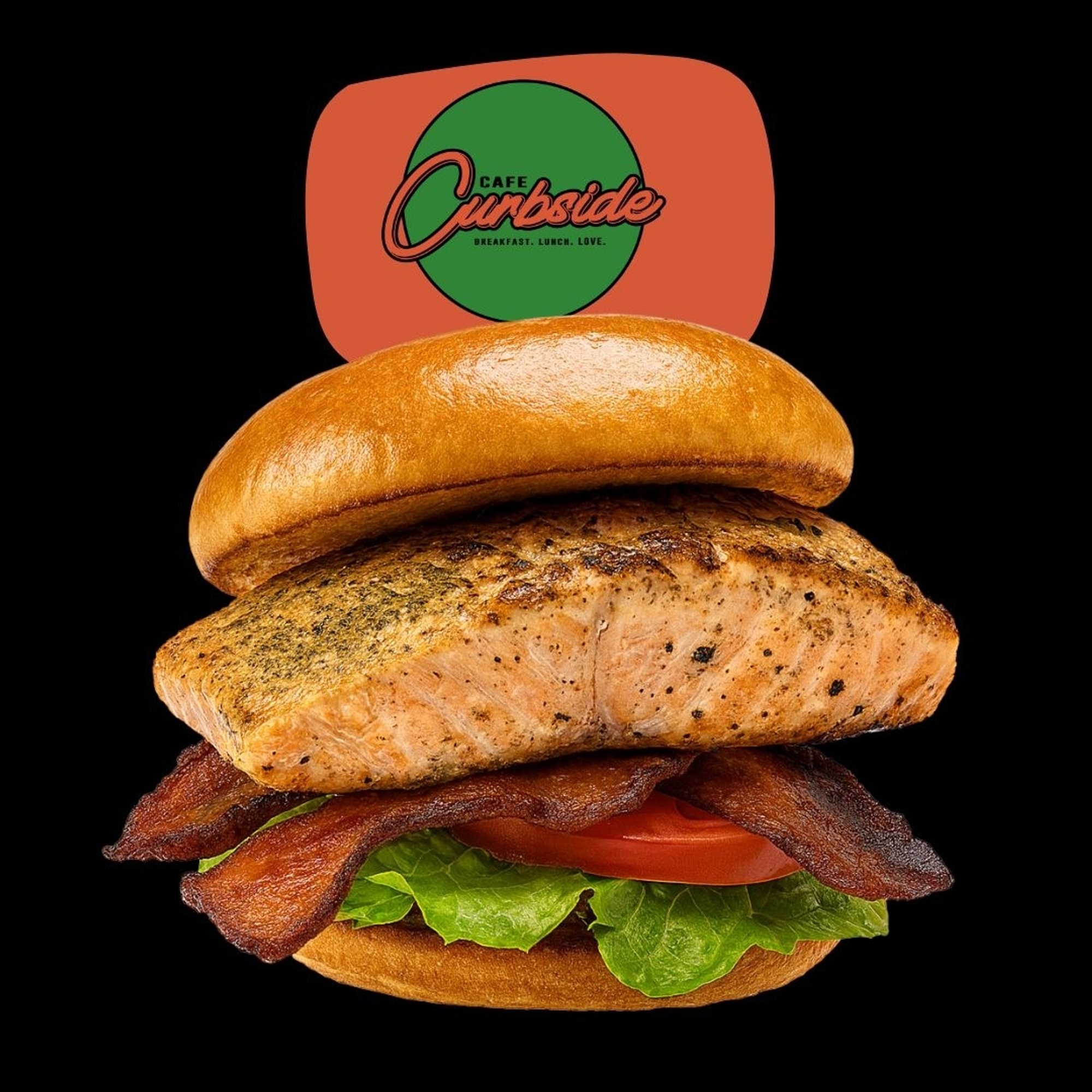 Salmon B.L.T Sandwich