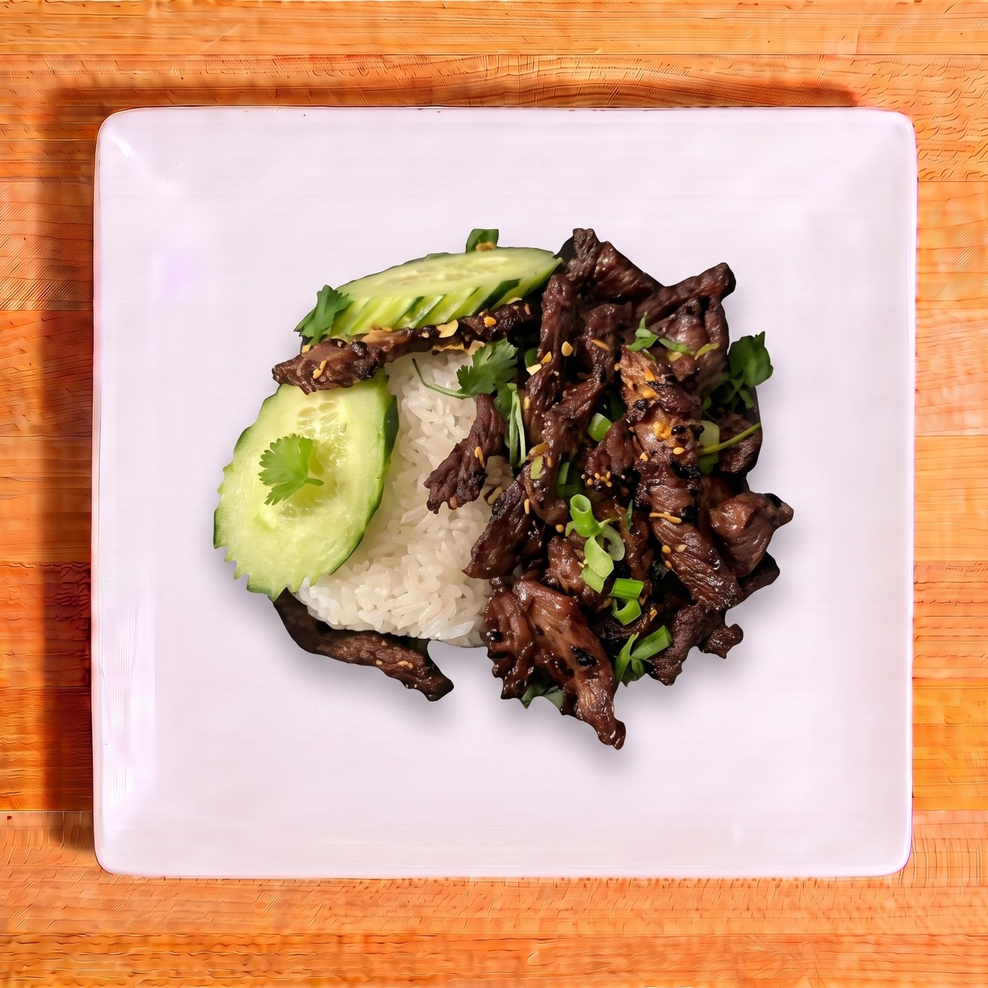 NY Steak Beef Jerky with Sticky Rice