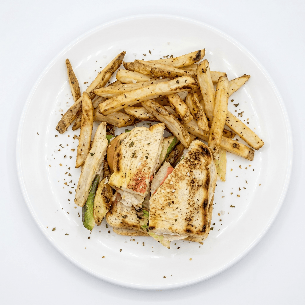 Breaded Chicken Gorgonzola Panini