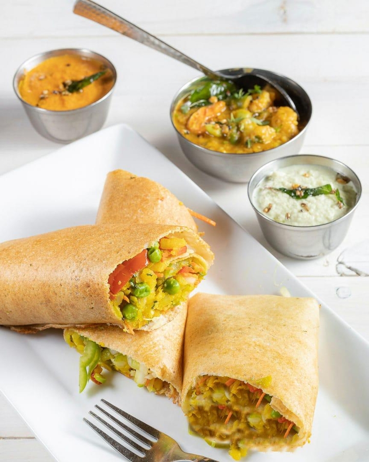 Paneer Spring Dosa (VG)