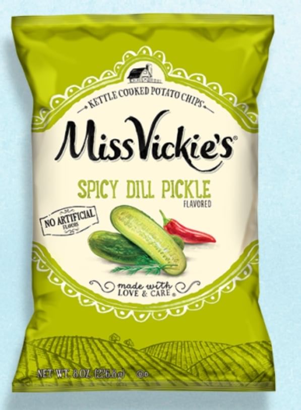 Spicy Dill Pickle Chips