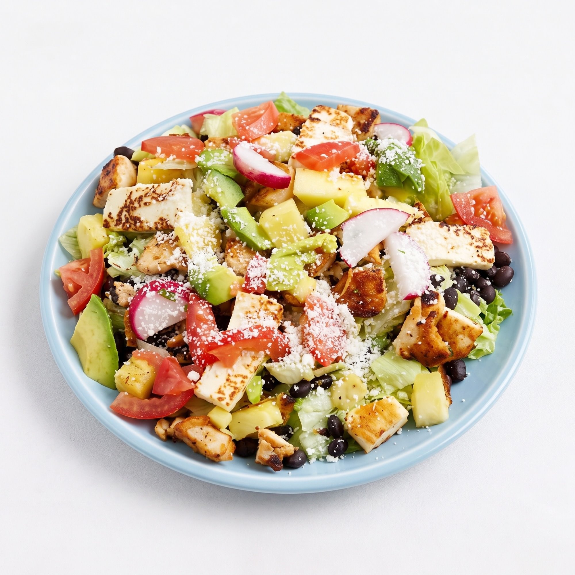 Ensalada Mexicana de la Casa con Pollo (Mexican House Salad with Chicken)