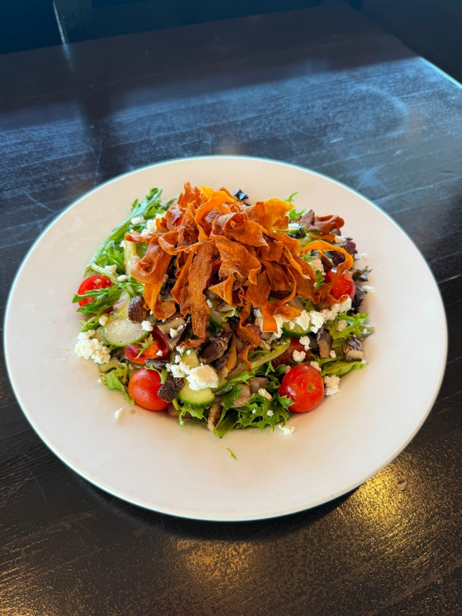 Crispy Sweet Potato Salad GF