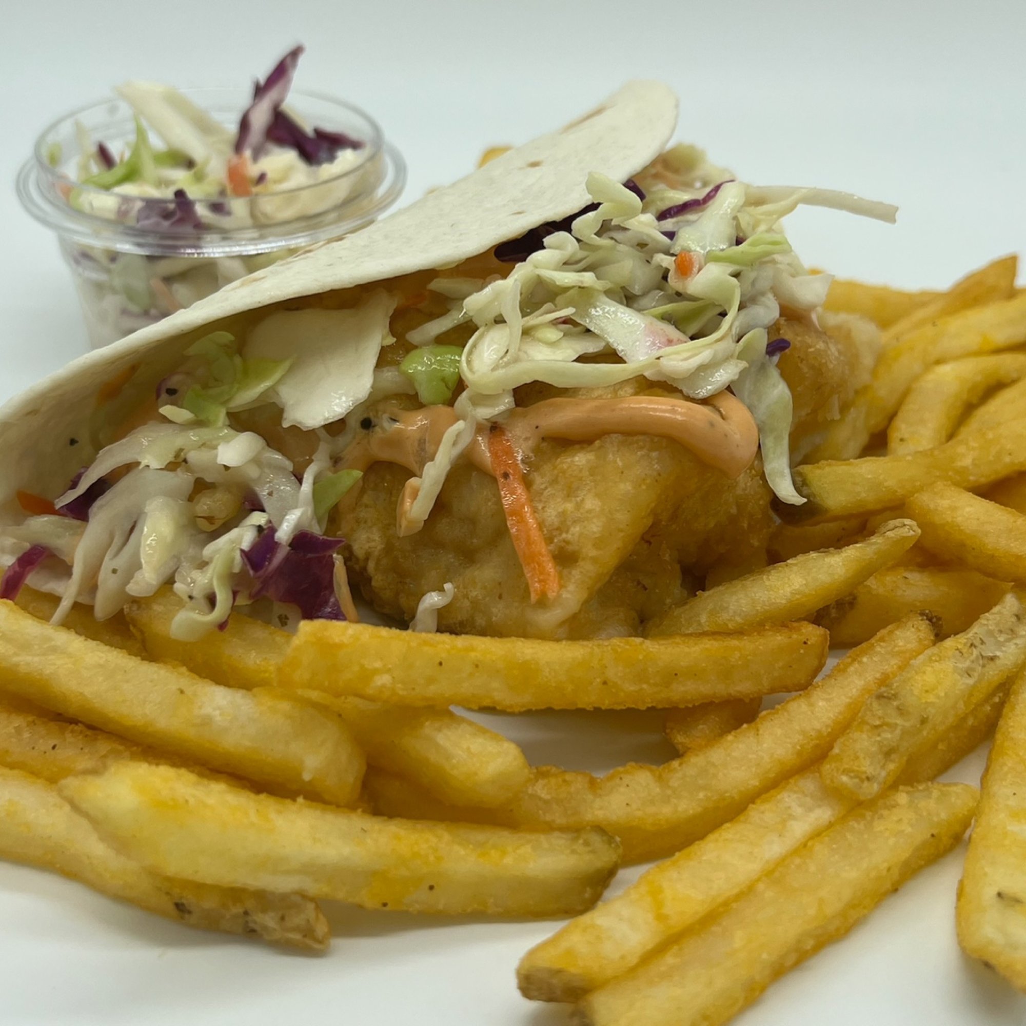 Whitefish Taco Basket