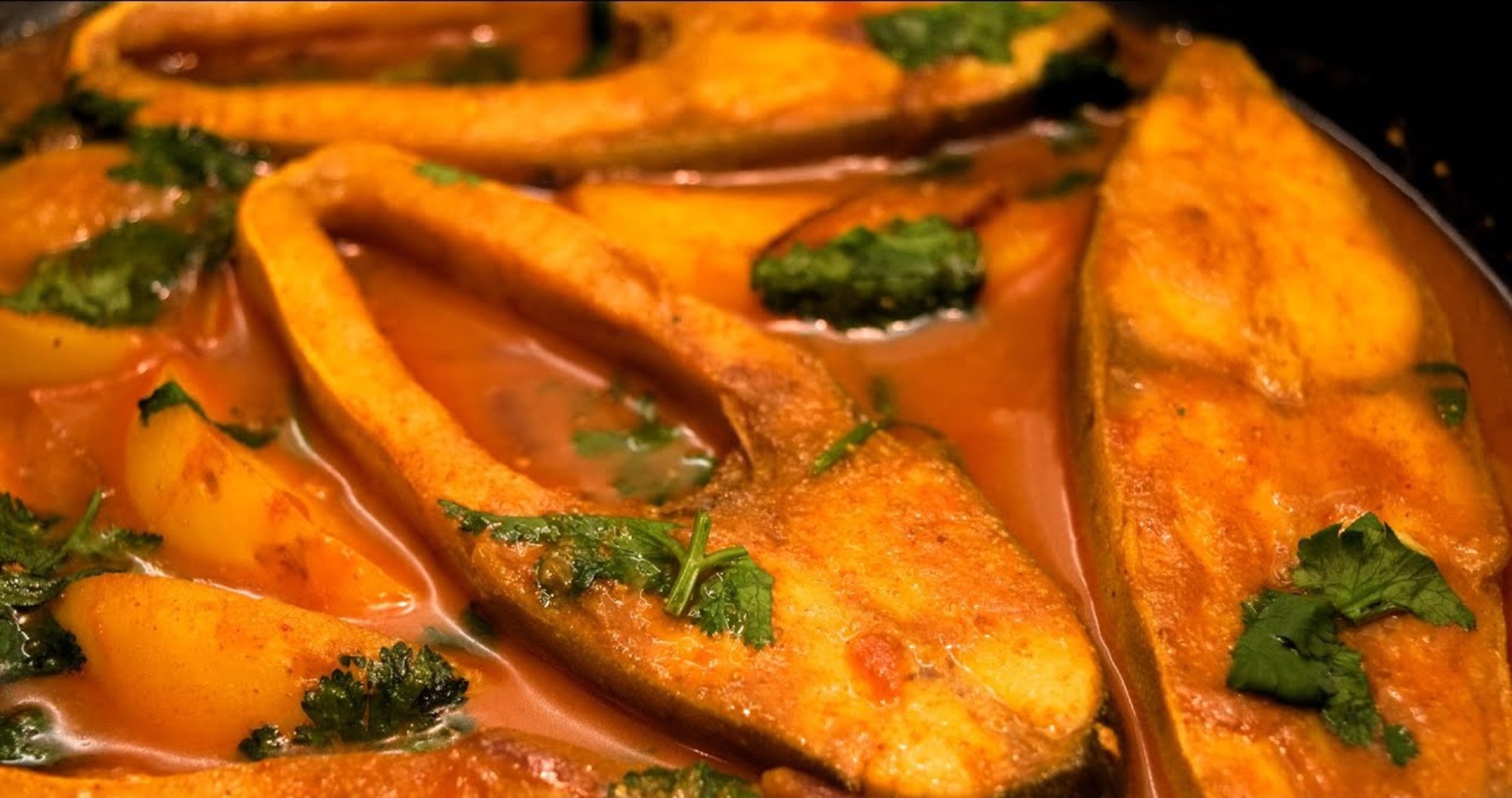 Pomfret Fish Curry
