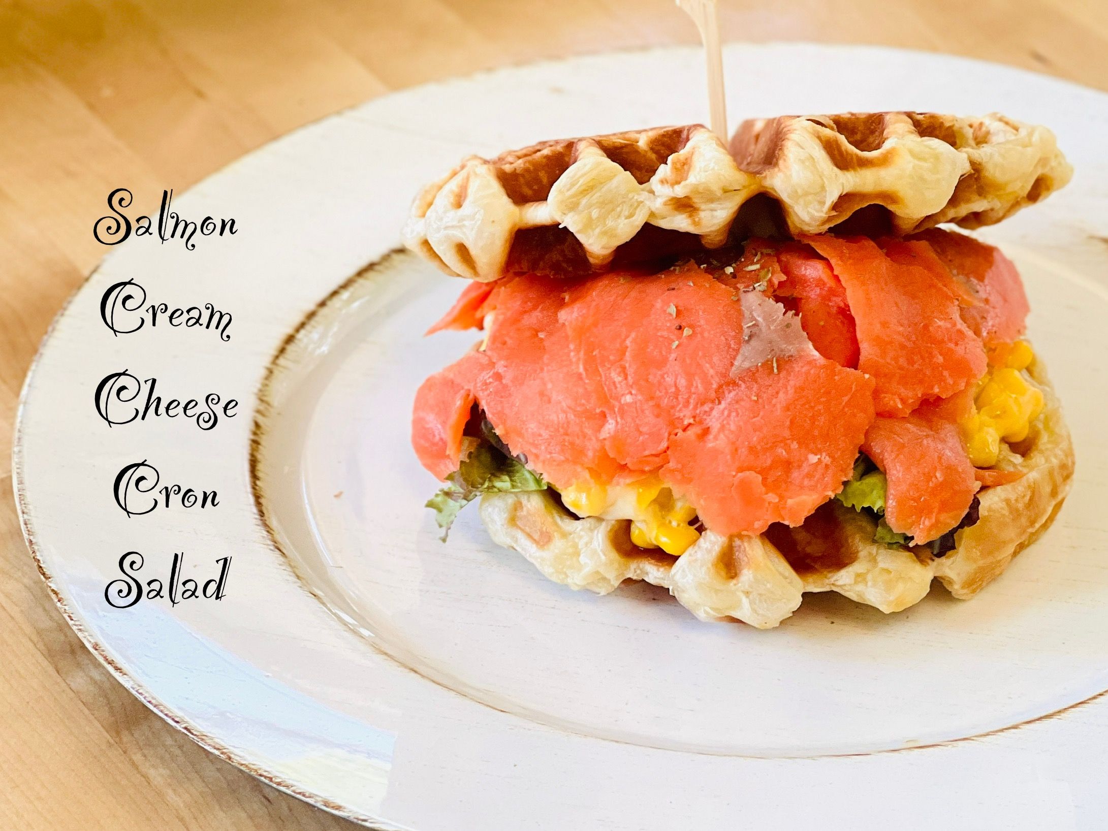 Salmon Cream Cheese And Corn Salad