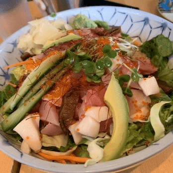 Sashimi Salad