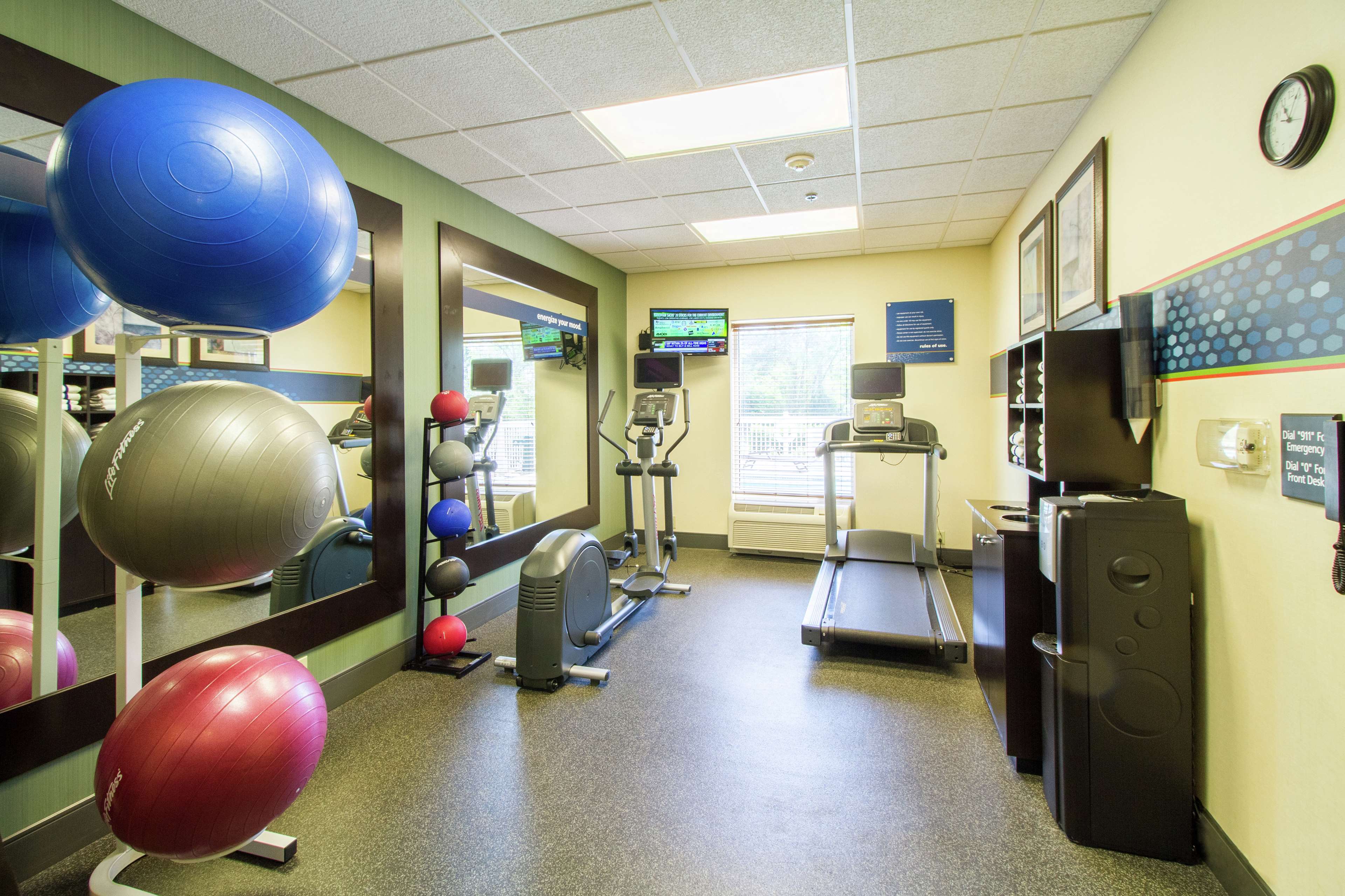 Health club  fitness center  gym