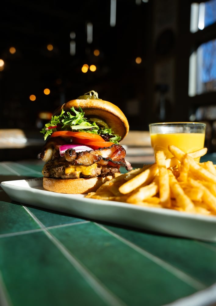 Bacon Cheddar Burger