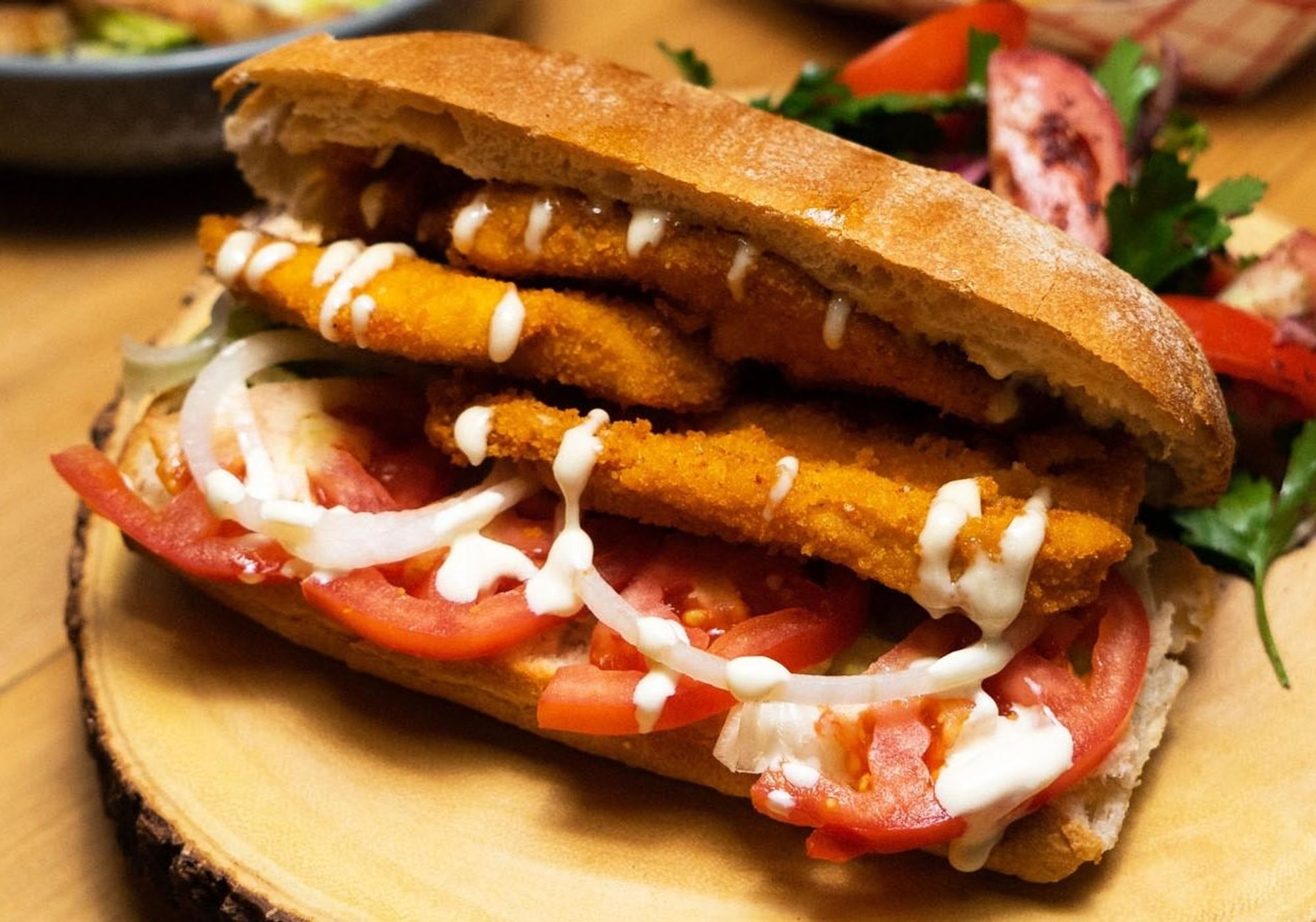 Schnitzel Sandwich
