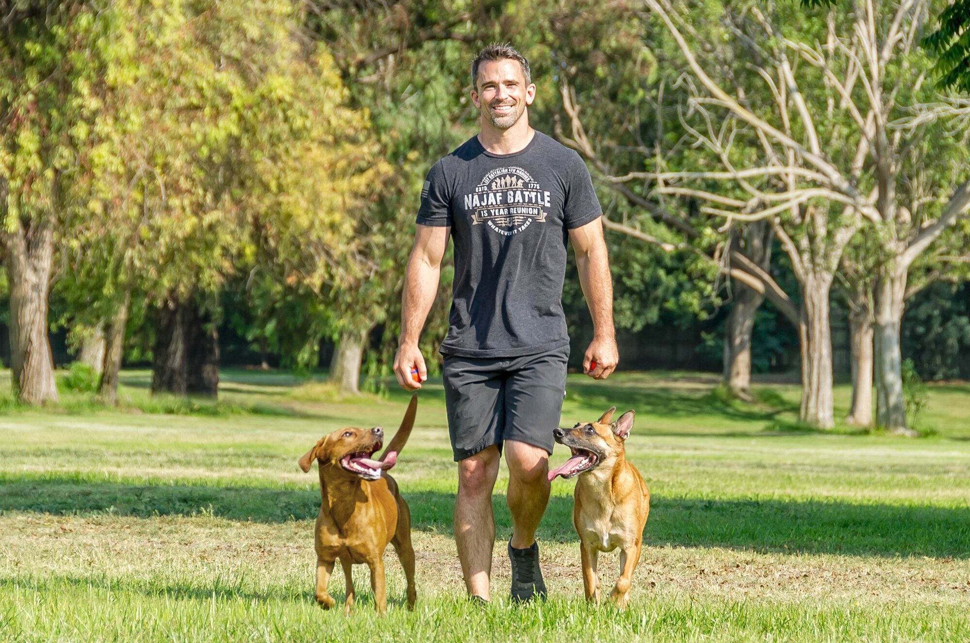 Nate Schoemer Dog Training Image