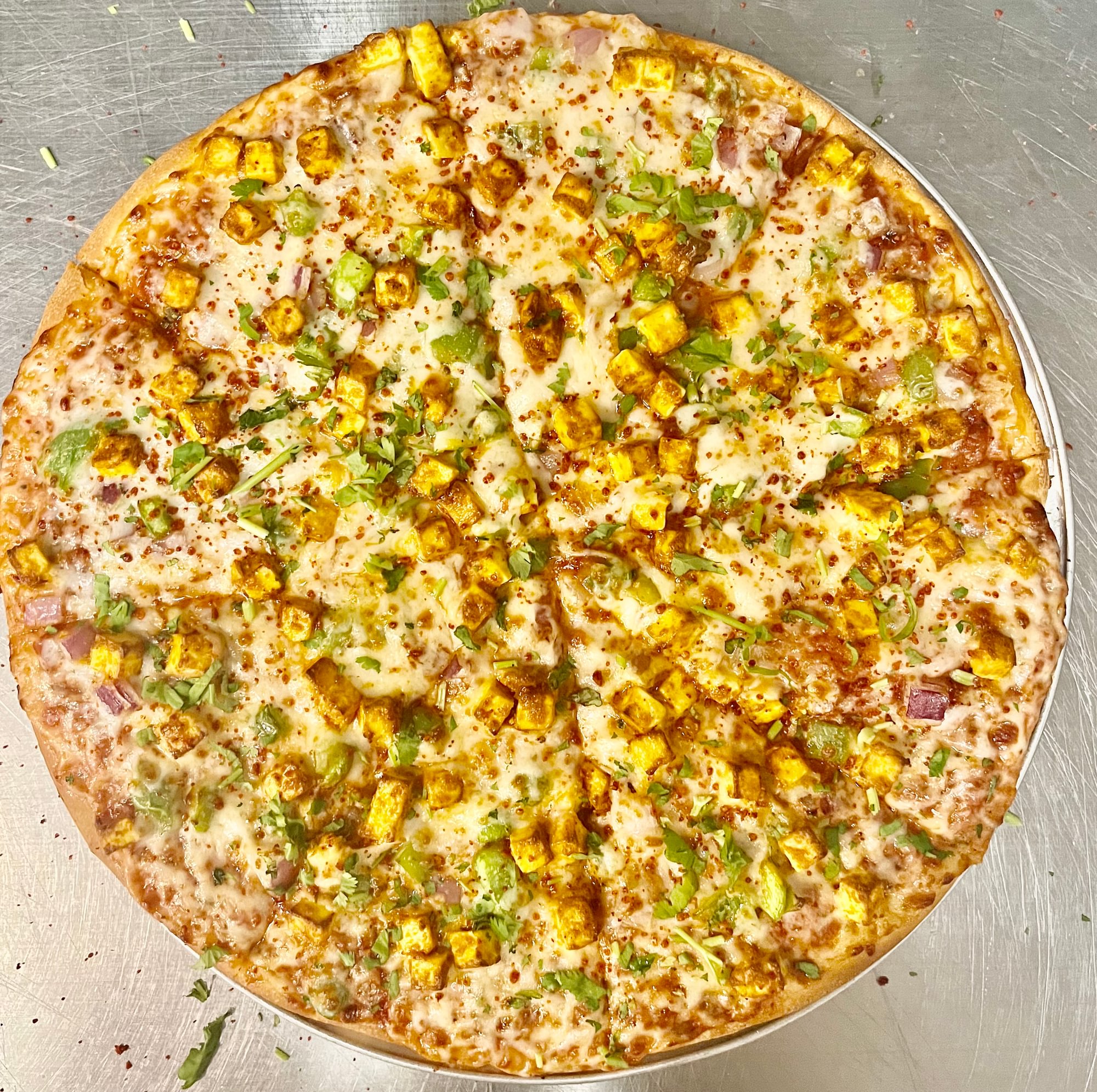 Masala Paneer Pizza