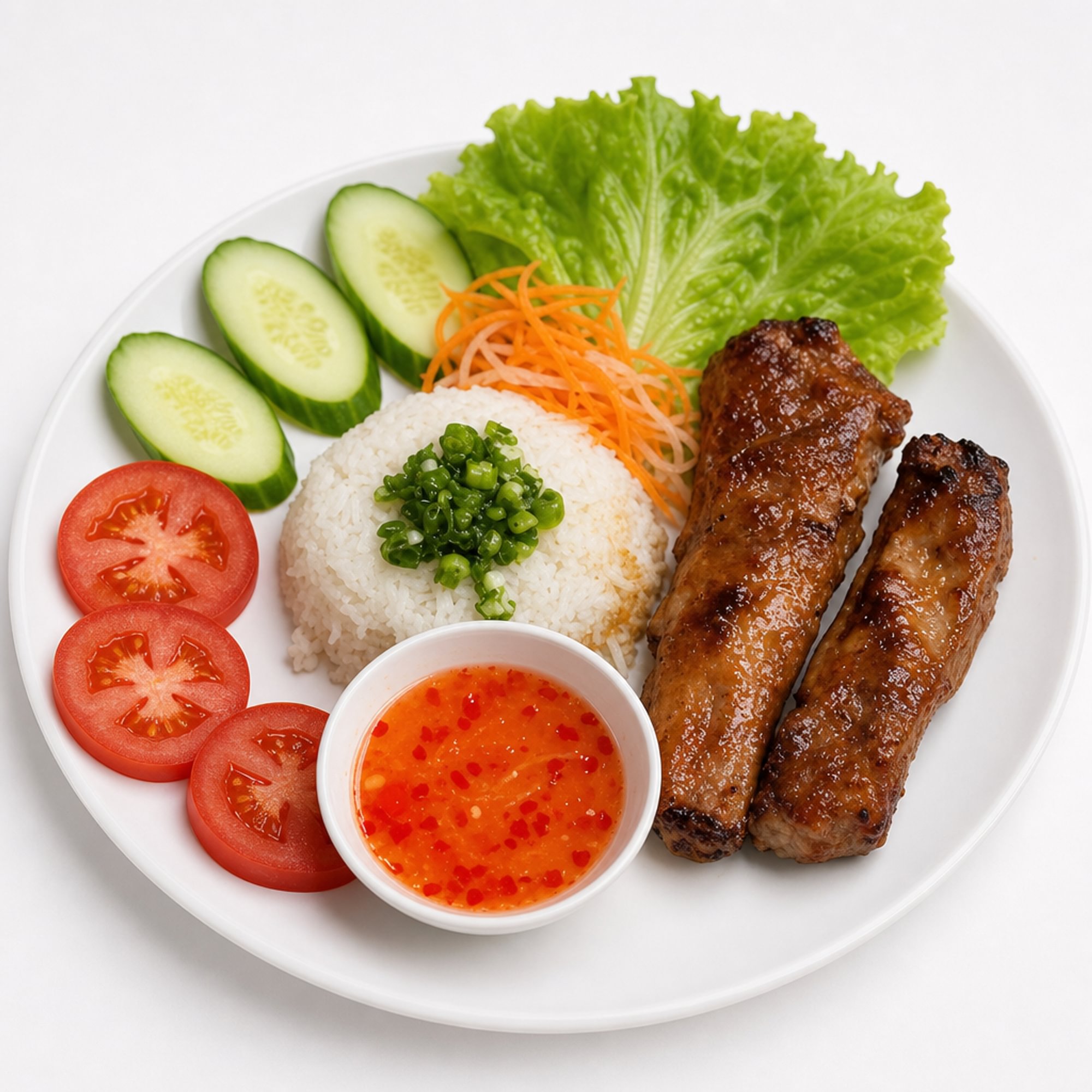 32. Cơm Sườn Cây(Pork Back Ribs)