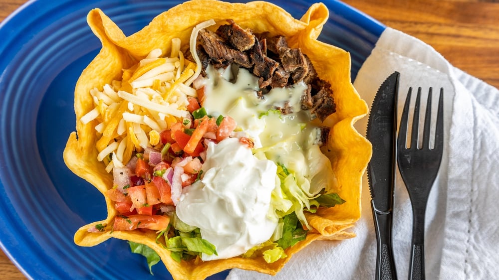 Steak Taco Salad