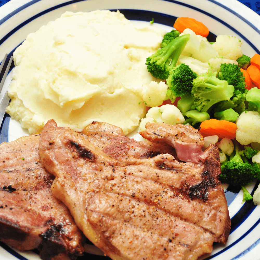 2 Piece Grilled Pork Chops