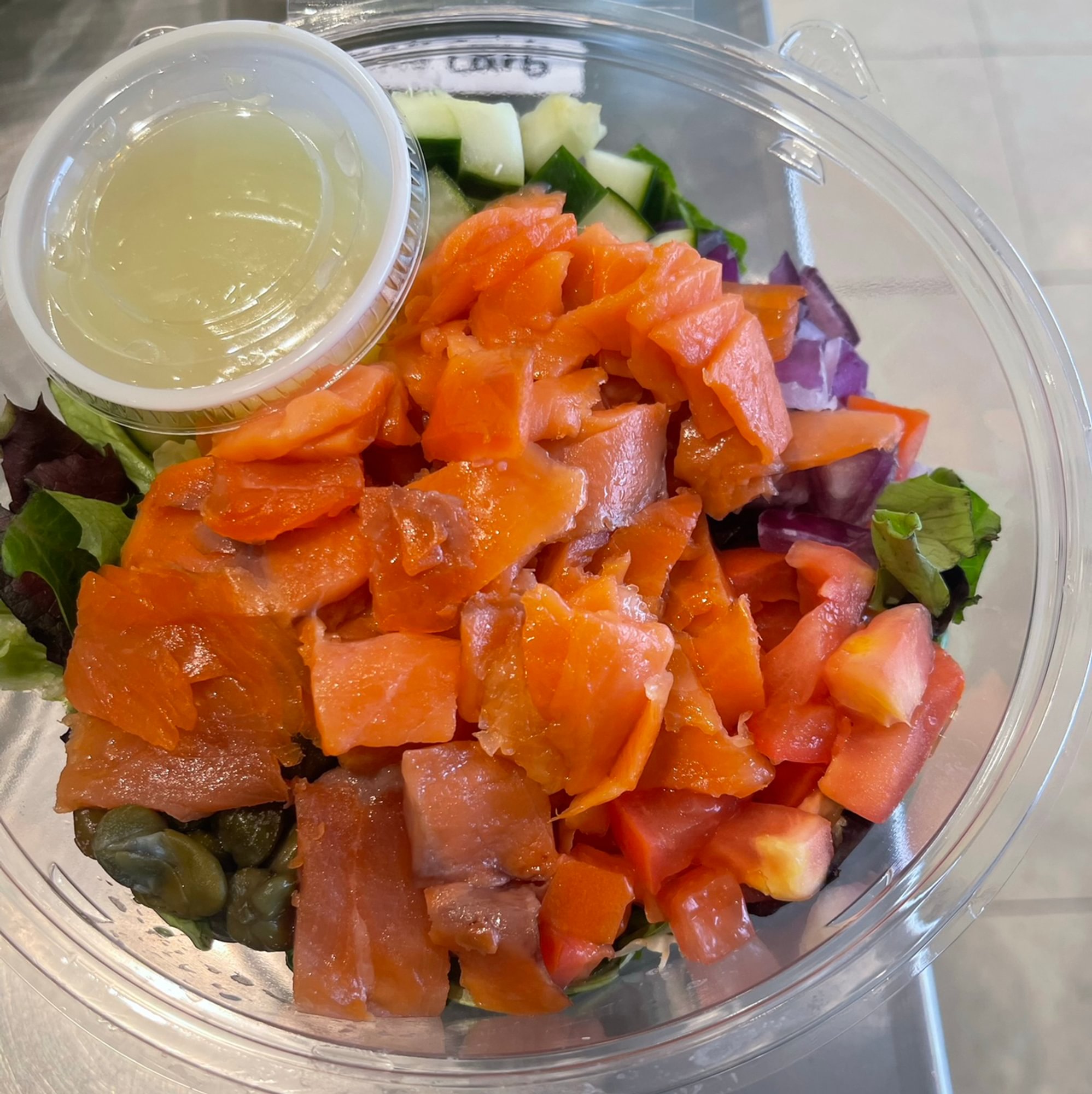 Smoked Salmon Salad