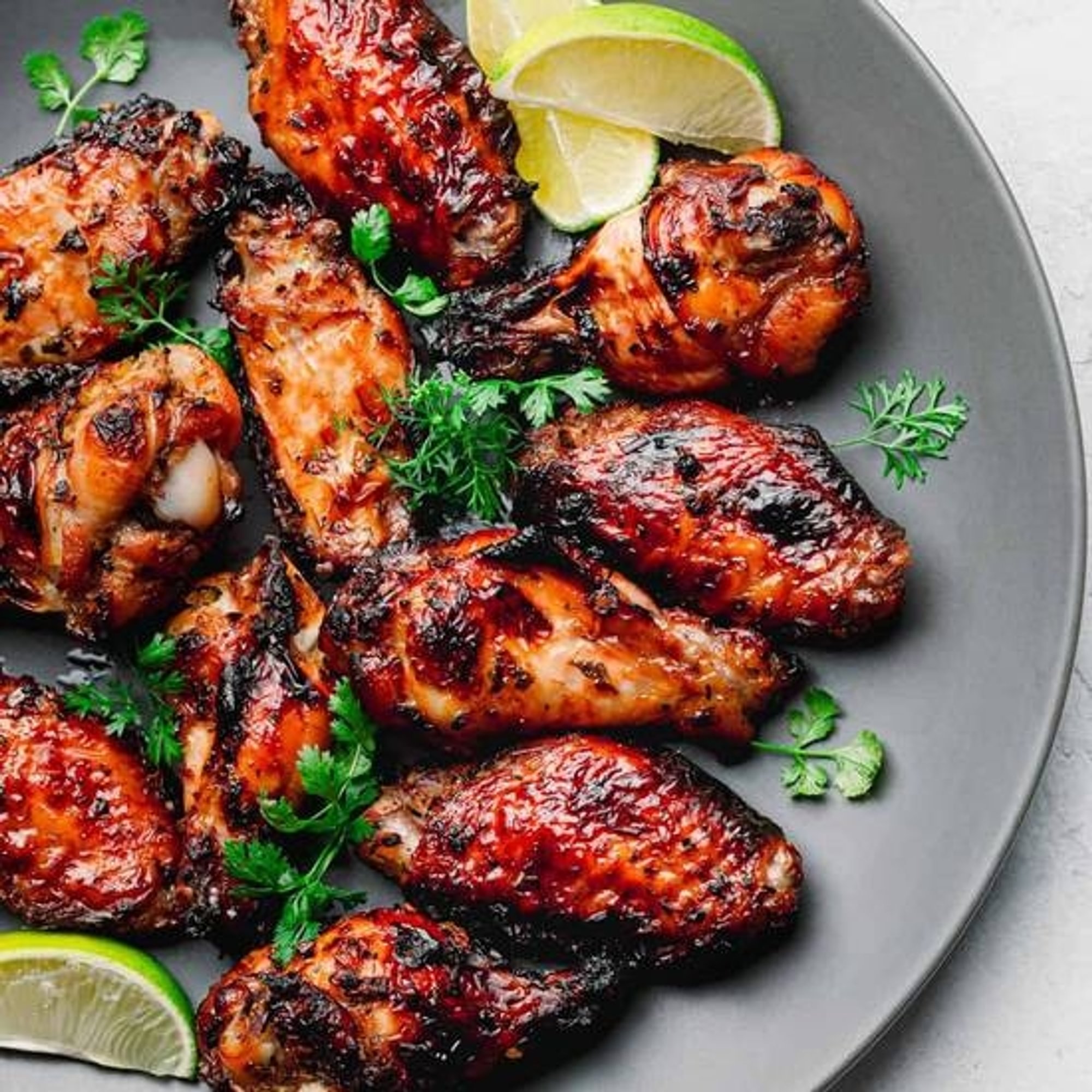 BBQ Chicken Wings(half Tray)