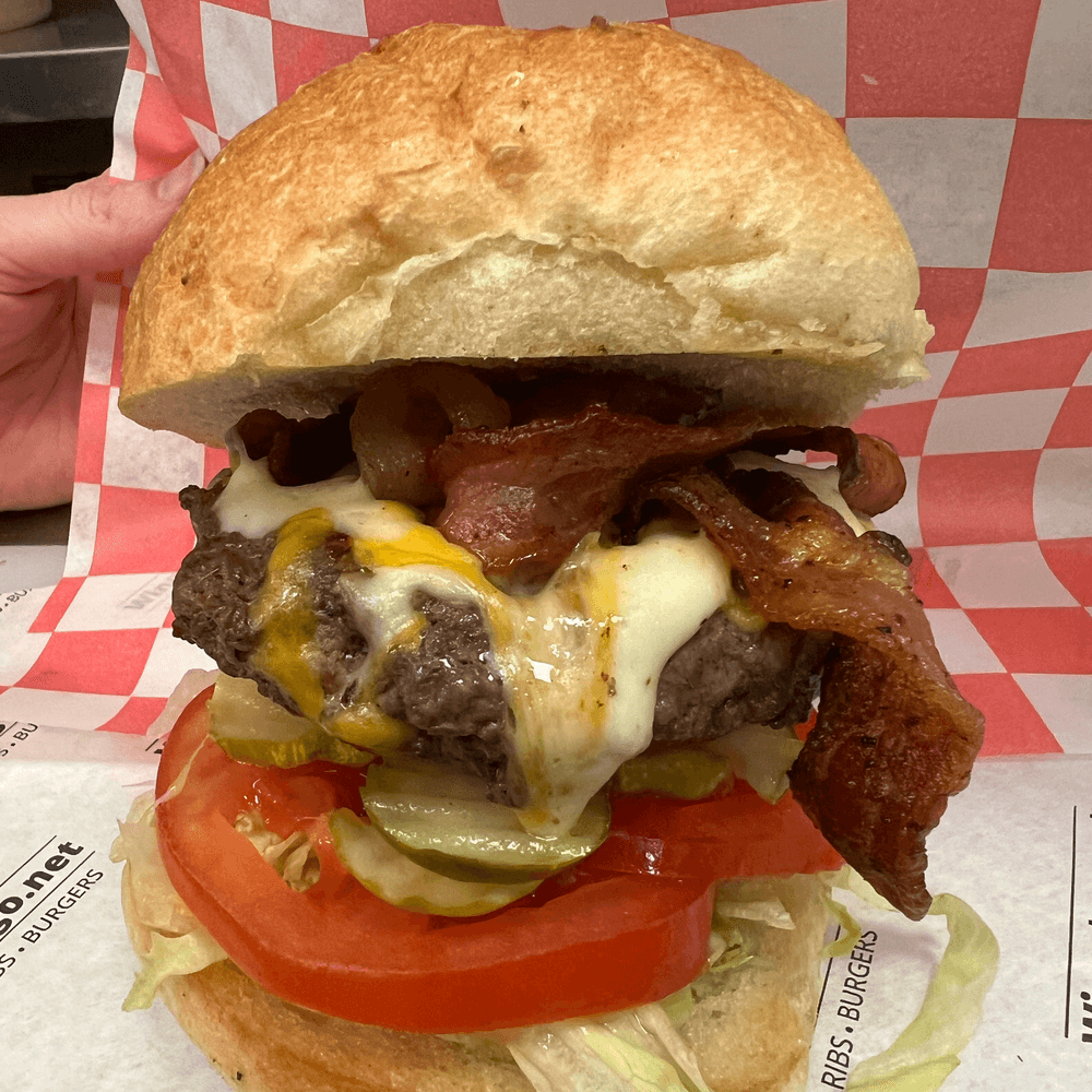 3 Cheese & Bacon Burger