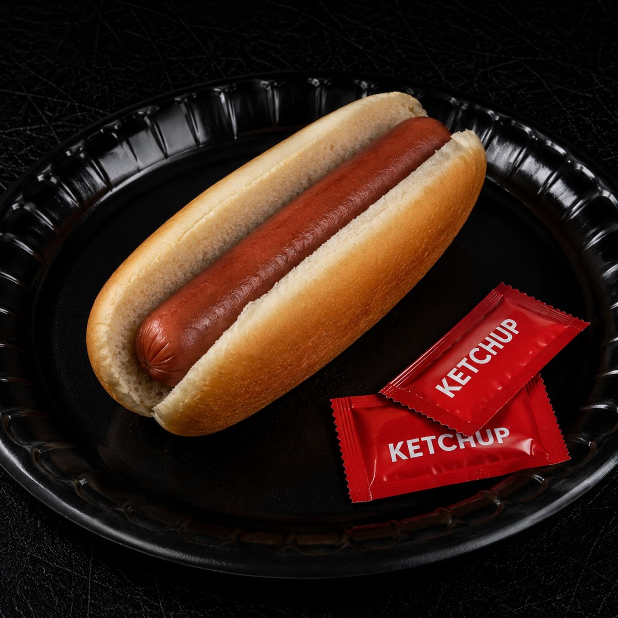Plain Hot Dog