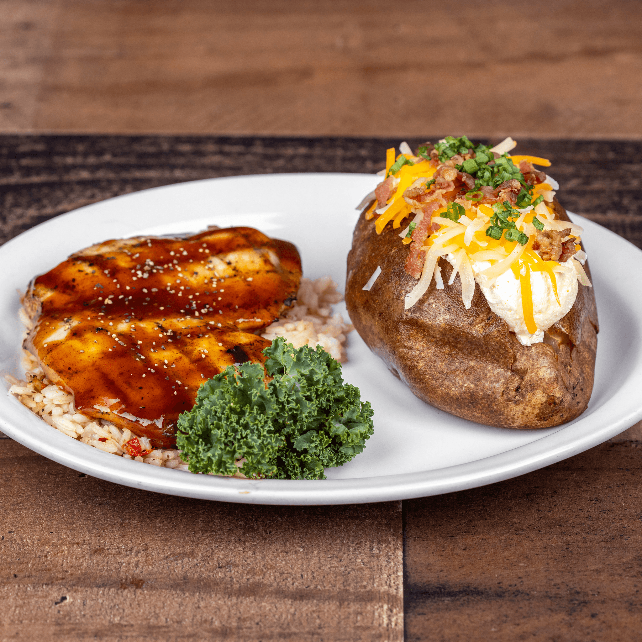 Grilled Bourbon Chicken