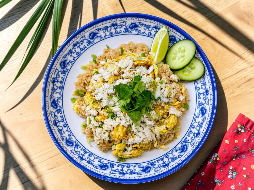 #43 Crab Fried Rice ข้าวผัดปู