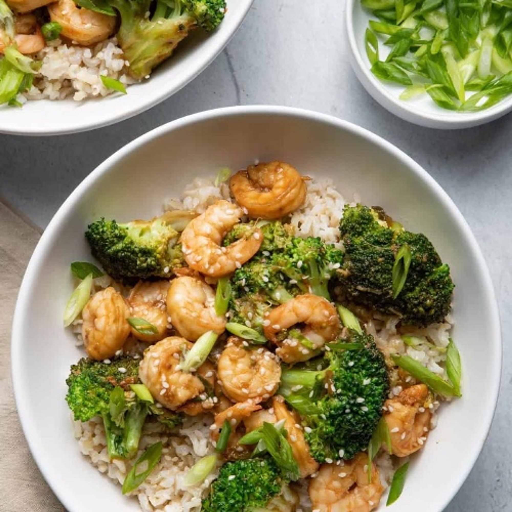 D69. Shrimp Broccoli
