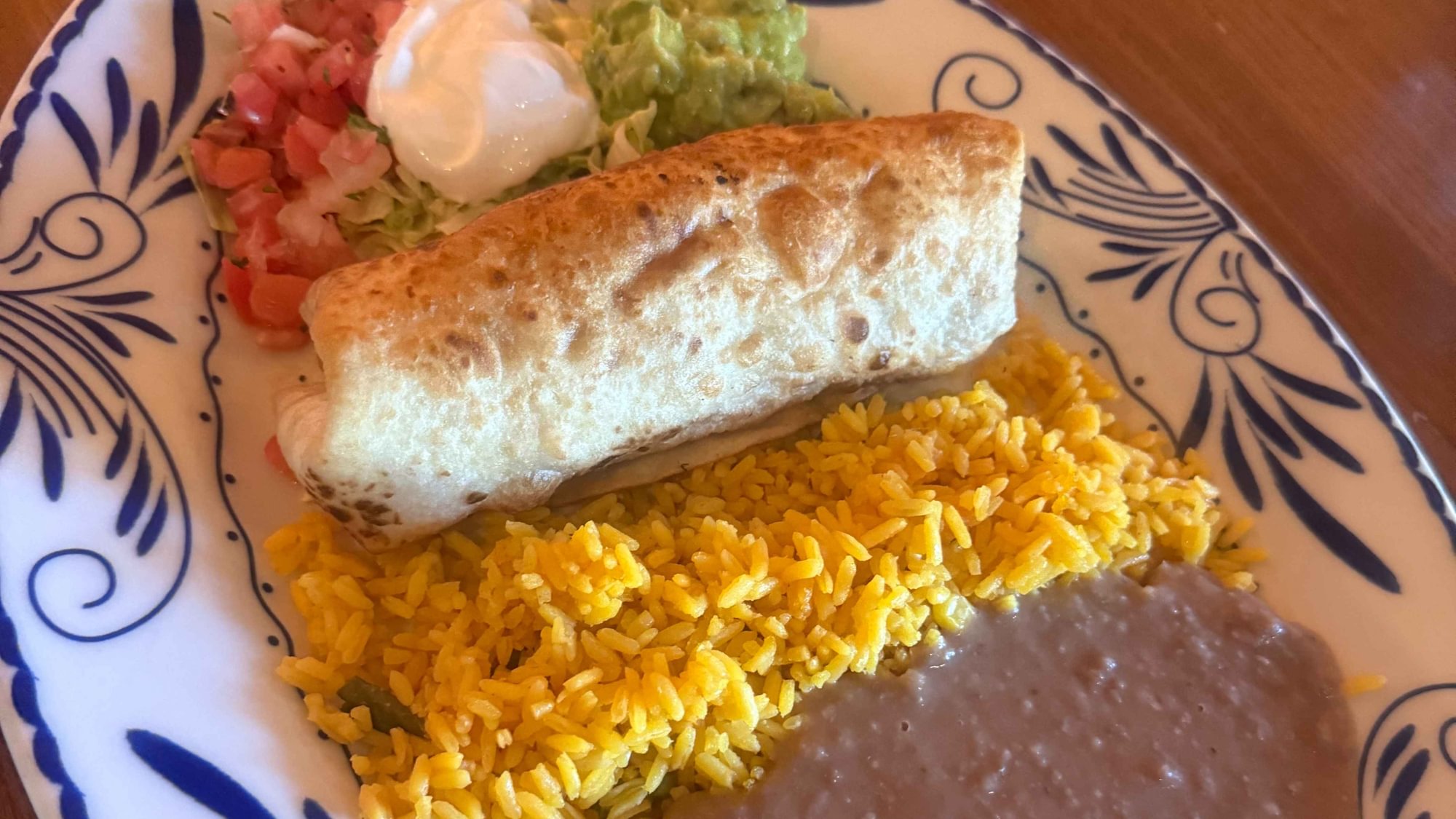 Chicken Chimichanga