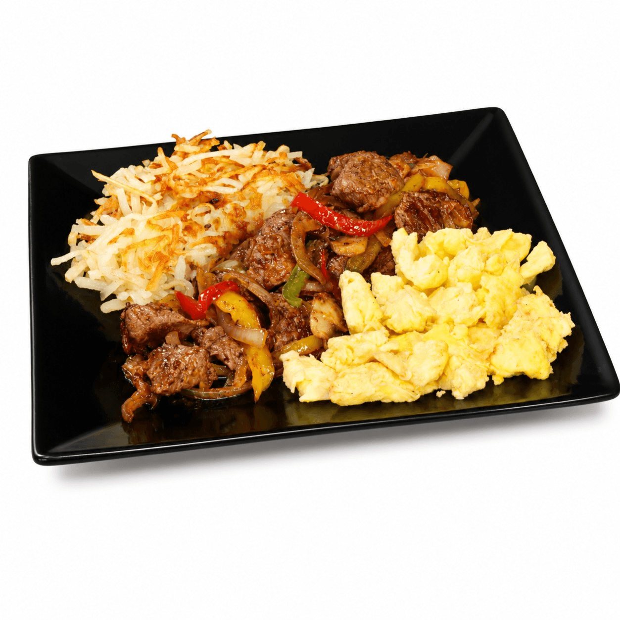 Steak Tender Tips & Eggs